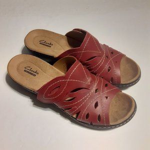 Clarks Collection LStrap Casual Slide Women's Sandals 16180 Size 7.5
